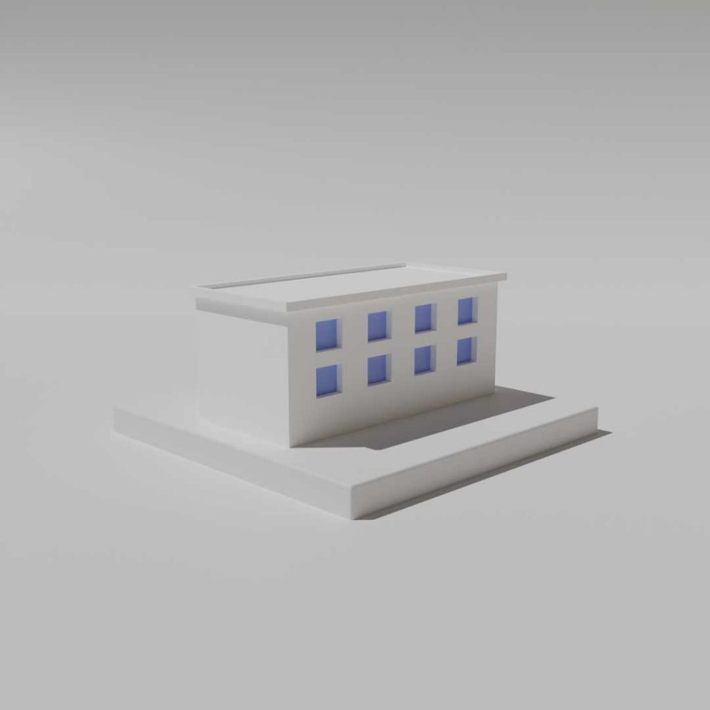 Дом Сергиев Посад 3D модель