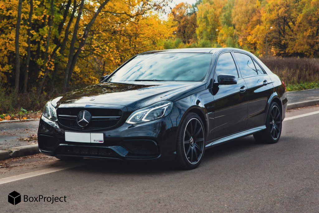 Фотосессия Mersedes E-class AMG BoxProject.ru