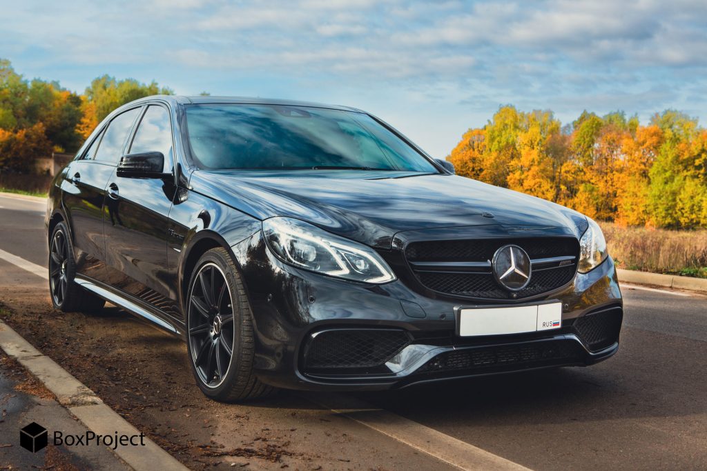 Фотосессия Mersedes E-class AMG BoxProject.ru